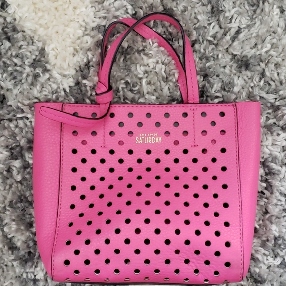 kate spade Handbags - Kate Spade Pink Mini "Saturday" Bag Purse.